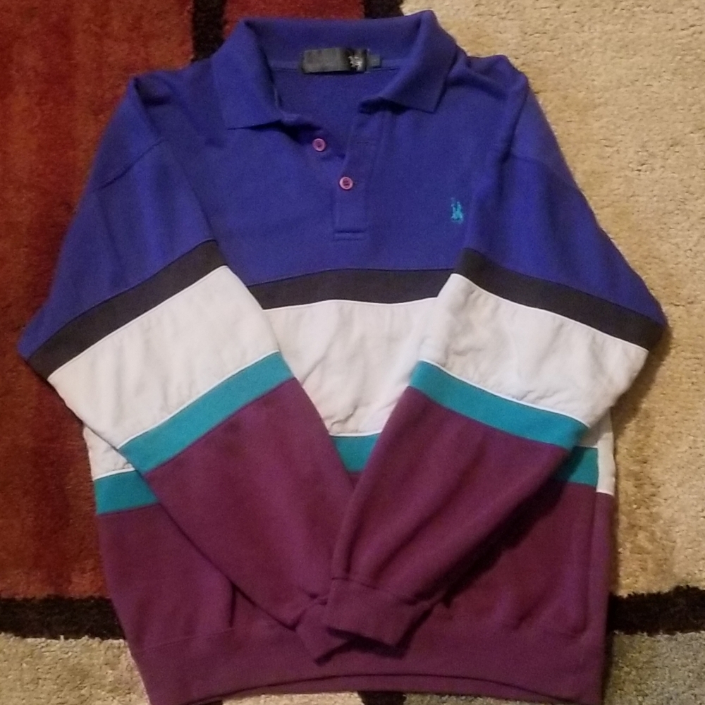 Vintage Ralph Lauren color block sweater
